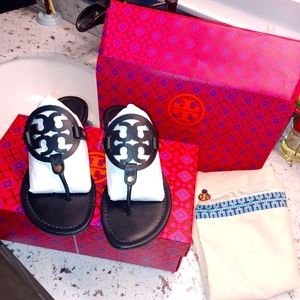 SOLD EUC Tory Burch Miller Sandals